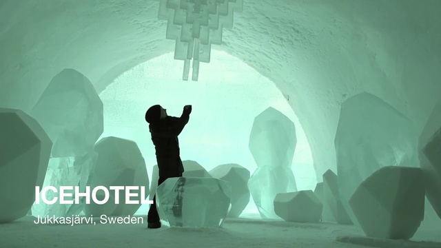 Video Reference: Ice hotel, Ice cave, Snapshot, Photography, Ice, Igloo, Glacial landform, Building