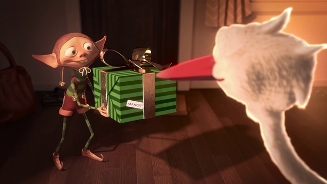 Video Reference: Green, Yoda, Tail, Cat, Animation, Domestic pig, Fictional character, Toy, Illustration