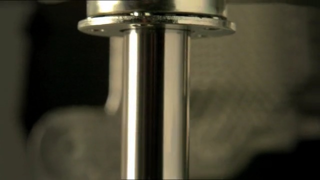 Video Reference: light fixture, metal, cylinder, product, steel