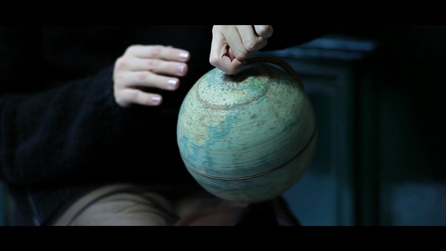 Video Reference: blue, hand, globe, world, sphere, human, earth, finger, darkness, turquoise