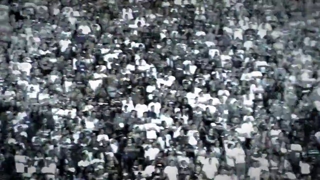 Video Reference: Crowd, People, Audience, Fan, City, Black-and-white, Person