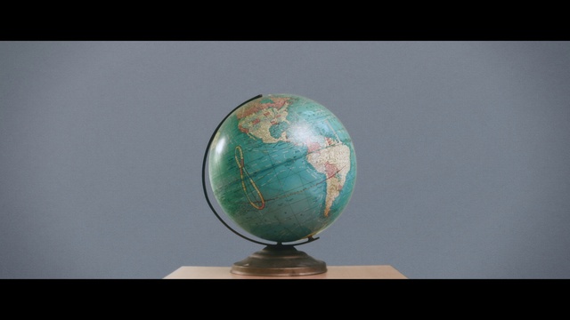 Video Reference: Globe, Turquoise, World, Sphere, Earth, Turquoise, Planet, Interior design, Glass