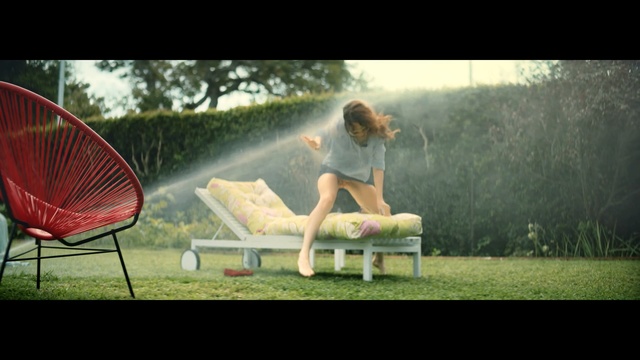 Video Reference: Sitting, Photograph, Nature, Furniture, Grass, Lawn, Leisure, Morning, Sunlight, Summer