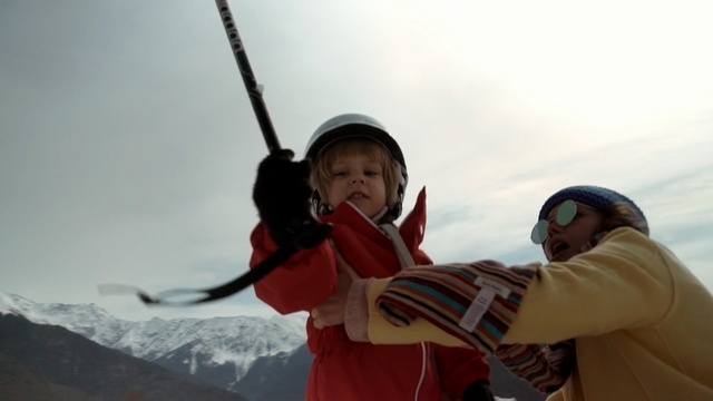 Video Reference: Fun, Snow, Winter, Recreation, Vacation, Person