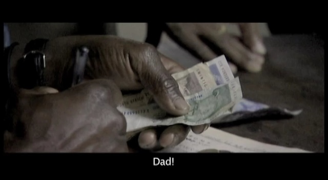 Video Reference: mouth, arm, cash, money