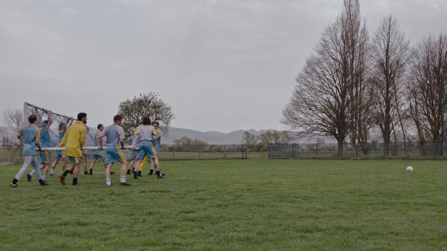 Video Reference: Grass, Spring, Sky, Team sport, Tree, Player, Grass, Team, Soccer, Football player