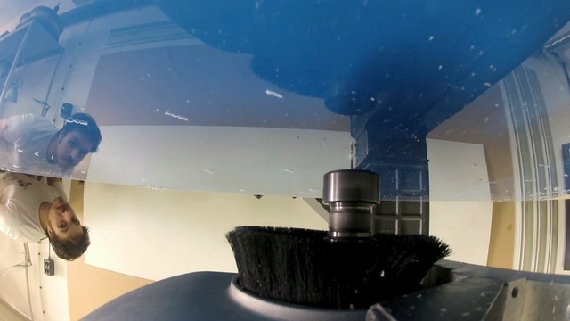 Video Reference: structure, fountain, sky, sea, water, ship, submarine, building