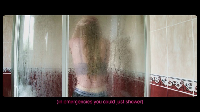 Video Reference: Hair, Hairstyle, Blond, Snapshot, Pink, Long hair, Portrait, Hair coloring, Back, Artificial hair integrations