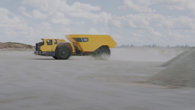 Video Reference: vehicle, road, mode of transport, transport, sand, motor vehicle, dust, asphalt, truck, soil