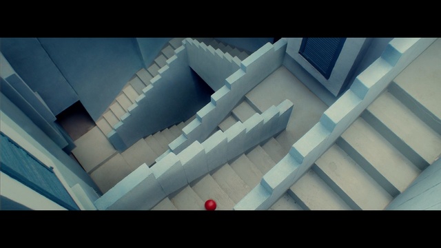 Video Reference: blue, structure, sky, architecture, daylighting, daytime, symmetry, line, screenshot, angle