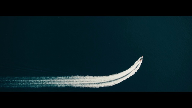 Video Reference: Black, Sky, Turquoise, Azure, Organism, Line, Font, Atmosphere, Calm, Crescent