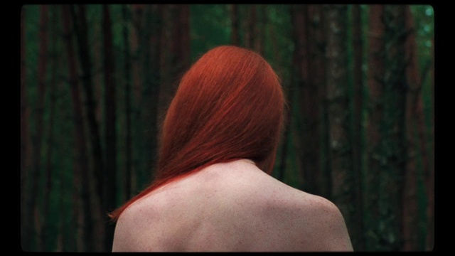 Video Reference: Hair, Red, Back, Hairstyle, Beauty, Shoulder, Neck, Joint, Long hair, Hair coloring