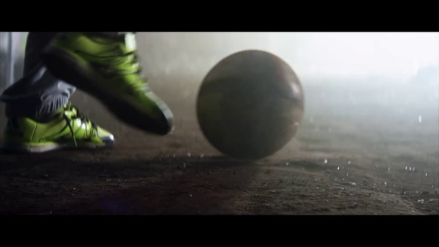 Video Reference: Footwear, Cleat, Ball, Shoe, Sports equipment, Football, Photography, Athletic shoe, Extreme sport