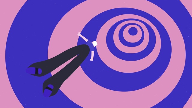 Video Reference: Blue, Purple, Circle, Electric blue, Darts, Spiral, Games, Illustration, Recreation, Clip art