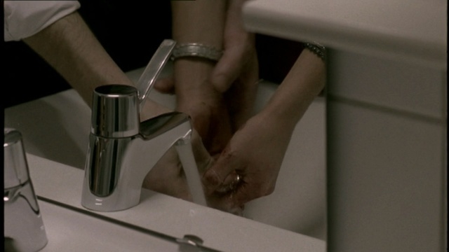 Video Reference: plumbing fixture, tap, hand, angle, plumbing