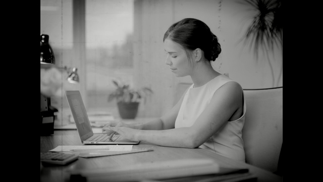 Video Reference: white, photograph, black, black and white, sitting, monochrome photography, girl, lady, beauty, photography