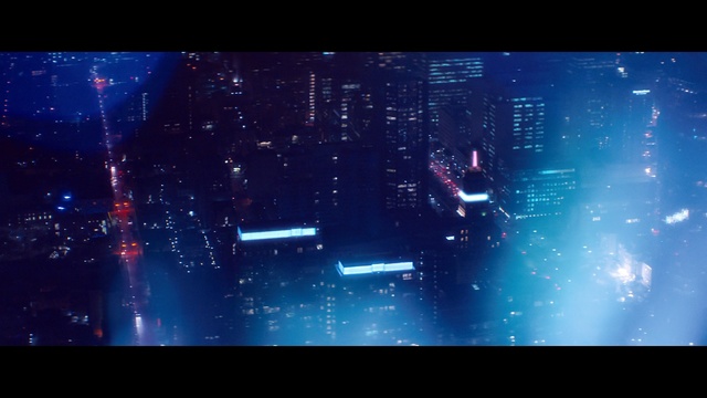 Video Reference: Blue, Light, Stage, Atmosphere, Performance, Sky, Line, Space, Electric blue, Screenshot