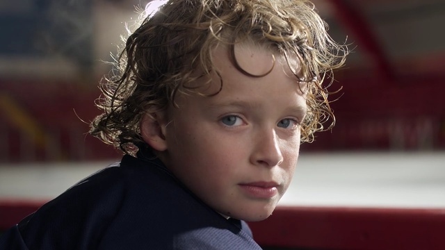 Video Reference: face, person, child, human hair color, nose, cheek, head, boy, eye, hairstyle