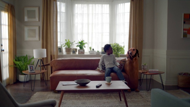 Video Reference: Living room, Room, Furniture, Interior design, Window covering, Couch, Curtain, Coffee table, Window treatment, Window