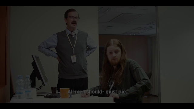 Video Reference: Photograph, White, Black, Standing, Head, Fun, Snapshot, Conversation, Screenshot, Facial hair