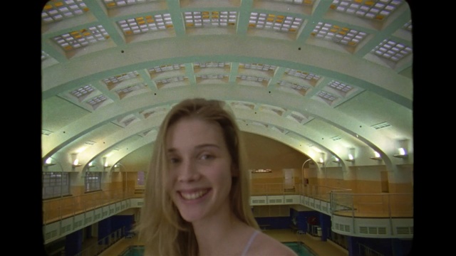 Video Reference: Fun, Head, Snapshot, Architecture, Forehead, Organ, Eye, Photography, Smile, Blond, Person