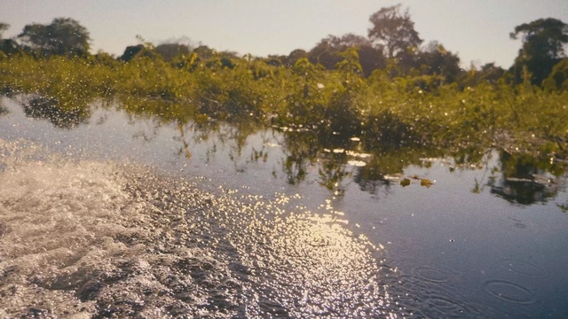 Video Reference: Water, Nature, Reflection, Vegetation, Water resources, Bank, Natural environment, Natural landscape, Tree, Atmospheric phenomenon