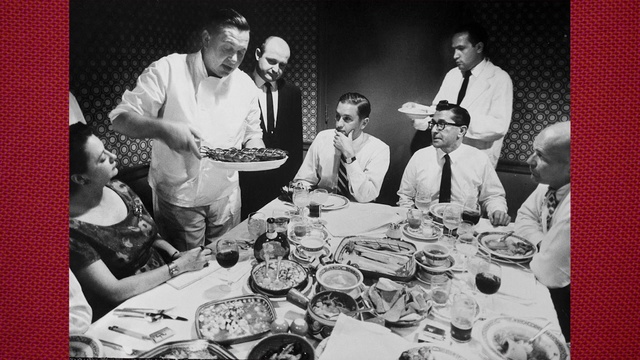 Video Reference: Meal, Event, Photography, Food, Dish, Black-and-white, Monochrome, Cuisine