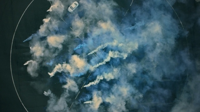Video Reference: sky, atmosphere, smoke, cloud, daytime, earth, space, meteorological phenomenon, computer wallpaper, outer space, Person