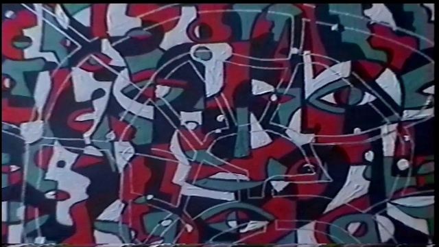 Video Reference: Graffiti, Art, Street art, Modern art, Pattern, Textile, Mural, Visual arts, Painting, Style