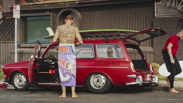 Video Reference: Land vehicle, Vehicle, Car, Classic car, Mode of transport, Compact car, Volkswagen type 3, Person