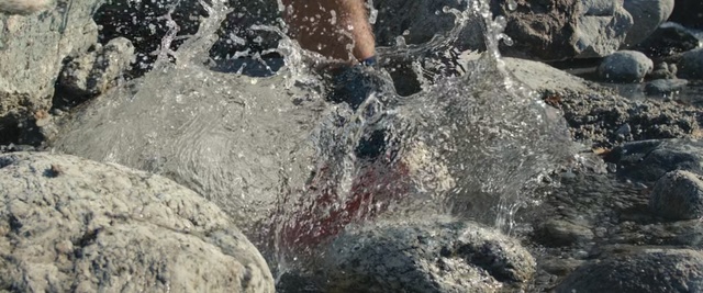 Video Reference: rock, geological phenomenon, geology, boulder, bedrock, igneous rock, water, outcrop, formation