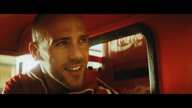 Video Reference: man, facial hair, chin, screenshot, fun, smile, beard, film, computer wallpaper, darkness, Person