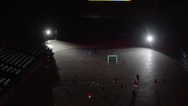 Video Reference: Light, Sky, Sport venue, Stage, Arena, Night, Darkness, Architecture, Photography, Performance