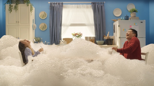 Video Reference: Wedding dress, Dress, Bridal clothing, Room, Gown, Snow, Textile, Bride, Wedding, Winter, Person