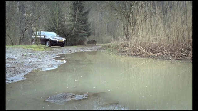 Video Reference: water, water resources, car, bank, geological phenomenon, floodplain, river, watercourse, mud, wetland
