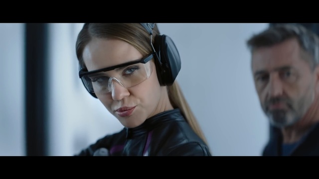 Video Reference: Eyewear, Face, Glasses, Audio equipment, Chin, Forehead, Vision care, Scene, Fictional character, Ear, Person