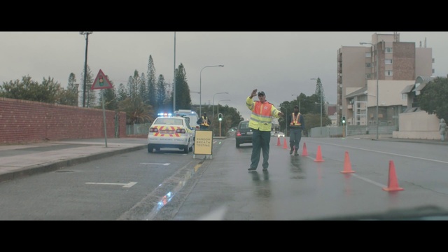 Video Reference: Lane, Mode of transport, Vehicle, Asphalt, Atmospheric phenomenon, Road, Transport, Pedestrian, Traffic, Shoulder