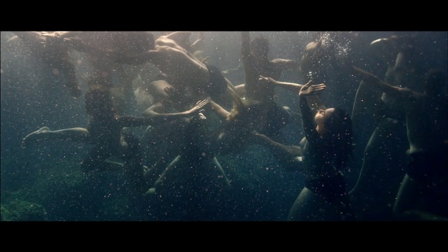 Video Reference: water, underwater, atmosphere, screenshot, darkness, organism, marine biology, sunlight, computer wallpaper, stock photography, Person