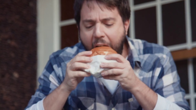 Video Reference: Eating, Junk food, Food, Person