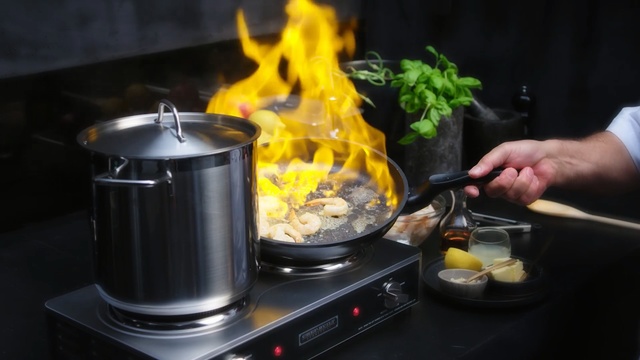 Video Reference: cookware and bakeware, dish, food, cuisine, cooking, kitchen appliance, wok, Person