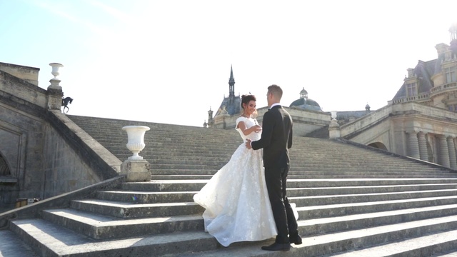 Video Reference: Photograph, Bride, Wedding dress, Gown, Dress, Bridal clothing, Wedding, Ceremony, Veil, Photography