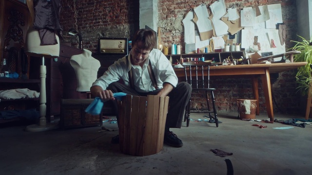 Video Reference: Furniture, Wood, Stool, Flooring, Art, Flash photography, Hardwood, Room, Event, Sitting