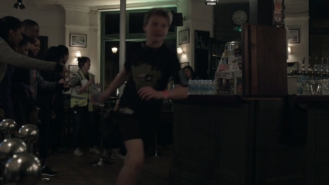 Video Reference: darkness, performance art, midnight, event, night, Person