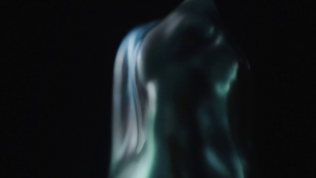 Video Reference: Joint, Darkness, Shoulder, Photography, Arm, Electric blue, Organism, Art, Back, Space