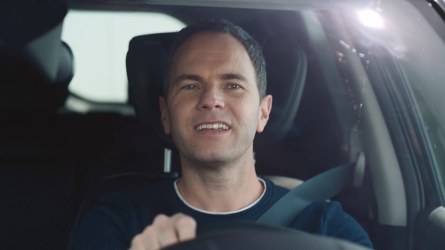 Video Reference: car, person, family car, vehicle, automotive design, driving, luxury vehicle, vehicle door, sedan, city car