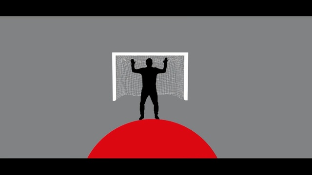 Video Reference: Red, Silhouette, Font, Animation, Shadow, Logo, Graphic design, Fictional character, Illustration, Art, Person