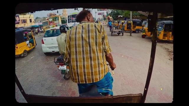 Video Reference: Mode of transport, Yellow, Transport, Snapshot, Rickshaw, Photography, Fun, Street, Vehicle, Temple