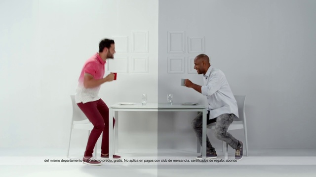 Video Reference: Red, Standing, Design, Fun, Sitting, Table, Furniture, Conversation, Gesture, Performance