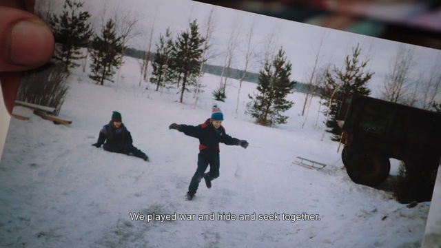 Video Reference: Snow, Winter, Freezing, Fun, Geological phenomenon, Recreation, Tree, Ice, Landscape, Play, Person
