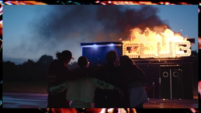 Video Reference: Photograph, World, Light, Lighting, Entertainment, Sky, Font, Crowd, People, Gas